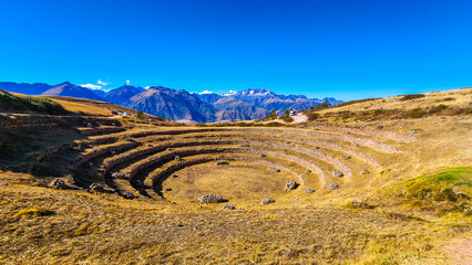 MORAY INCA TERRACES, SACRED VALLEY, PERU
