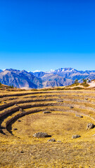 MORAY INCA TERRACES, SACRED VALLEY, PERU