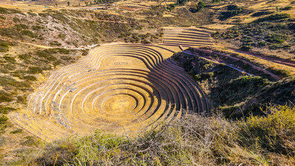 MORAY INCA TERRACES, SACRED VALLEY, PERU