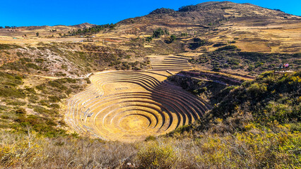 MORAY INCA TERRACES, SACRED VALLEY, PERU