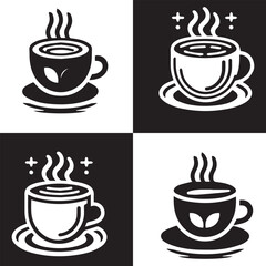 Coffee Vector Icons: Vintage & Aesthetic Illustrations