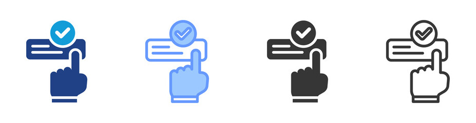 Apply icon set multiple style collection