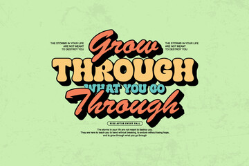 Obraz premium Urban Streetwear Aesthetic typography quotes vector graphic design templates