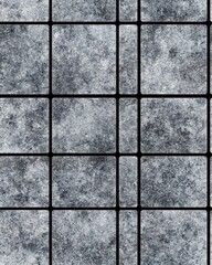 Gray tile background Close-up, square patterns, seamless wall texture tile pattern