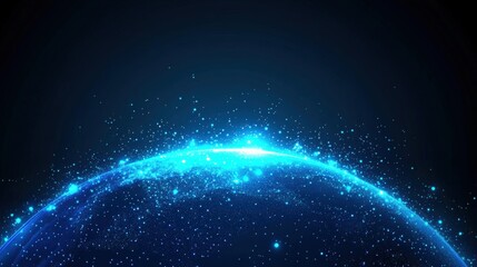 Fototapeta premium Global Network of Connections