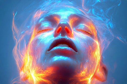 Mental disorder - low self-esteem: abstract image of individual status. Metaphorical low self-esteem physical senses, of a mental disease. Mental health awareness. Psychological mindset.