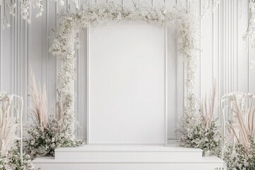 High Resolution Visual of Wedding Welcome Signs Mockup