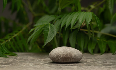 natural stones with texture for podium