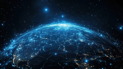 Global Network Connectivity Visualization