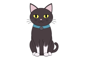 cat vector art