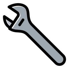 adjustable wrench icon