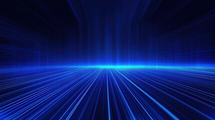 Digital Speed Blue Futuristic Pathway