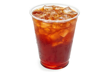 Refreshing Iced Tea: Cubes & Cup