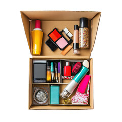 Variety of Goods on transparent background