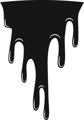 Wet oil streak with a smooth, spreading fluid effect.