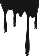 Dark oil stain with an uneven, organic spread.