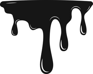 Reflective oily surface with a smooth liquid spread.