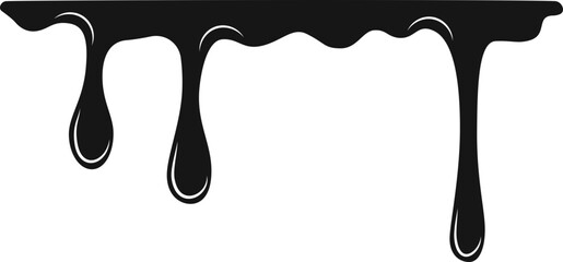 Dark smoky oil stain with an uneven, organic spread.