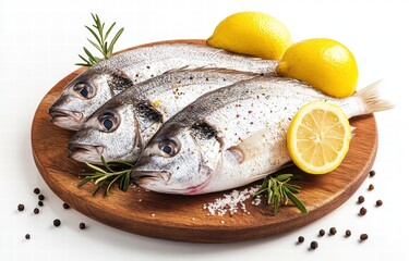 Freshly Prepared Dorado with Citrus and Herbs