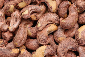 Obraz premium close up of cashew nuts
