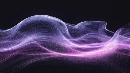 Obraz premium Abstract Digital Wave Pattern