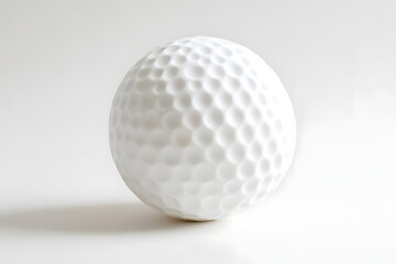 White Golf Ball's Texture Close Up