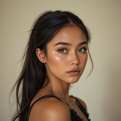 woman, beauty, model, face, hair, fashion, brunette, 