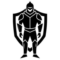 defender silhouette vector illustrator