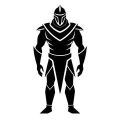 defender silhouette vector illustrator 