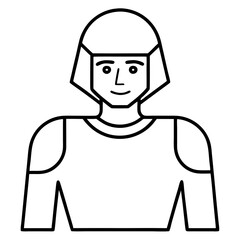 defender line art vector 