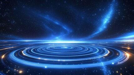 Obraz premium Abstract Cosmic Energy Field