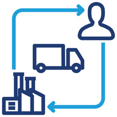 Supply Chain Icon