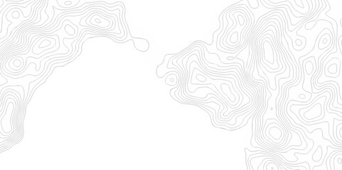 White curve diagram relief background with topographic world grid wave Topographic map geographic line texture.	
Modern location discovery vector topo map design 