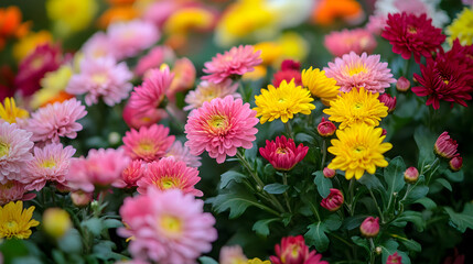 flower, flowers, garden, nature, plant, pink, beauty, summer, blossom, orange, red, yellow, bloom, spring, flora, bouquet, color, leaf, floral, beautiful, purple, gardening, petal, colorful, chrysanth