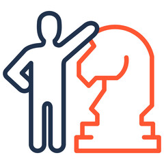 Obraz premium Strategy Icon