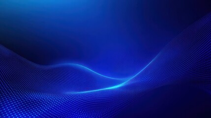 Abstract Digital Waveform Background