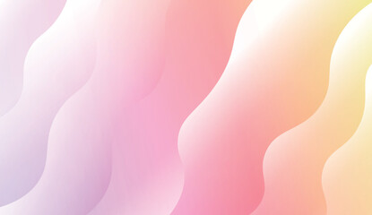 Modern Waves. Futuristic Technology Style Background. For Creative Templates, Cards, Color Covers Set. Vector Illustration with Color Gradient.