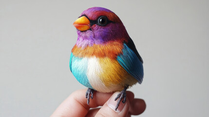Picture of a bird sitting on a branch