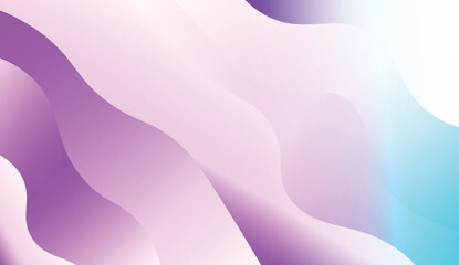 Wavy Background. For Futuristic Ad, Booklets. Vector Illustration with Color Gradient.
