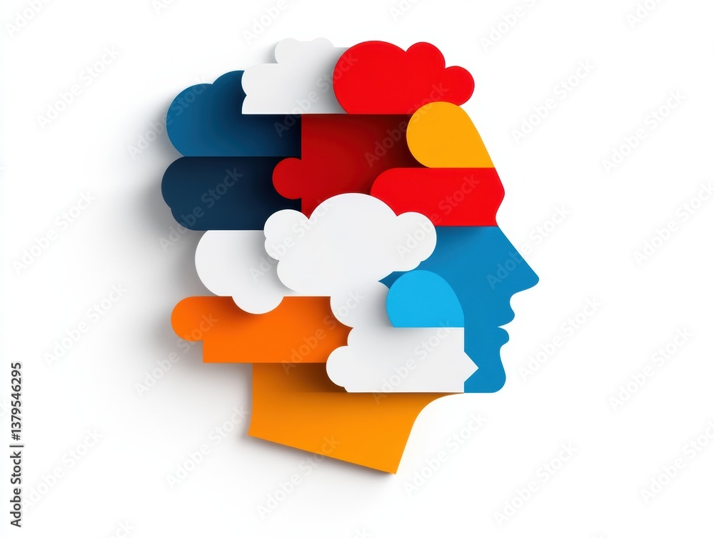 Poster inclusive communication design multilayered thought visualization for global collaboration, empoweri