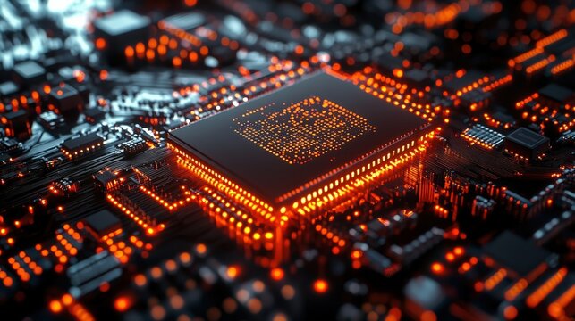 Advanced Microprocessor Chip Technology