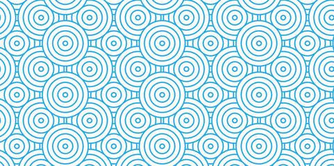 Overlapping Pattern Minimal diamond geometric waves spiral transparent and abstract circle wave line. blue seamless tile stripe geometric create retro square line backdrop pattern background.	
