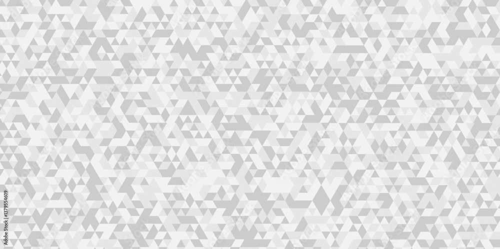 Poster vector gray polygon mosaic triangle overlap texture background. white and gray overlapping cube squa