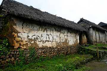 Traditional Balinese village of Tenganan in Karangasem regency of Bali Indonesia