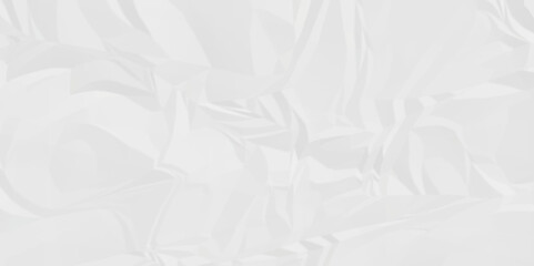 White crumple obsolete billboard rumple. wrinkle ripped creased white crumple aged closeup craft document grunge recycling paper background.	