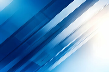 Obraz premium Abstract blue background with dynamic lines creating a modern and sleek design, perfect for digital and graphic applications.