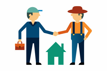 two businessmen shaking hands