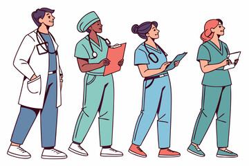 group of doctors