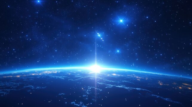 Stunning View of Earth from Space