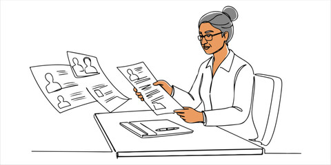 Selecting the right candidate is a crucial step in the recruitment process, where human resource managers assess potential employees for job vacancies. By reviewing resumes and identifying new talent,